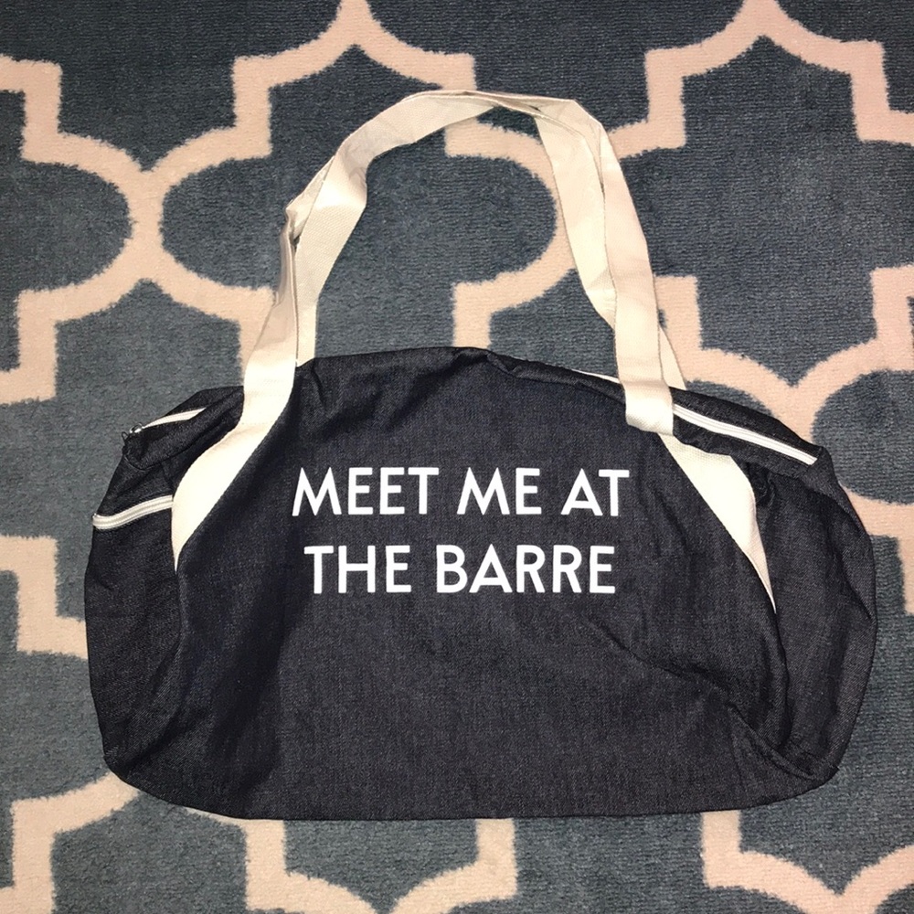 Meet Me At The Barre duffel